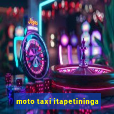 moto taxi itapetininga